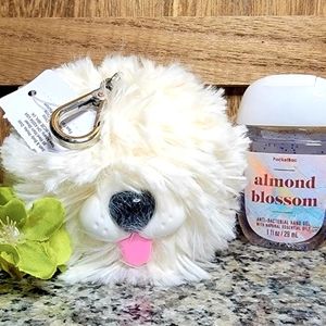 B&BW 🐕‍🦺 Shaggy Dog Pom Pocketbac Holder & Refill (RARE & HTF)